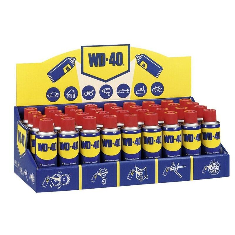 Présentoir WD-40 + aérosol 200ml
