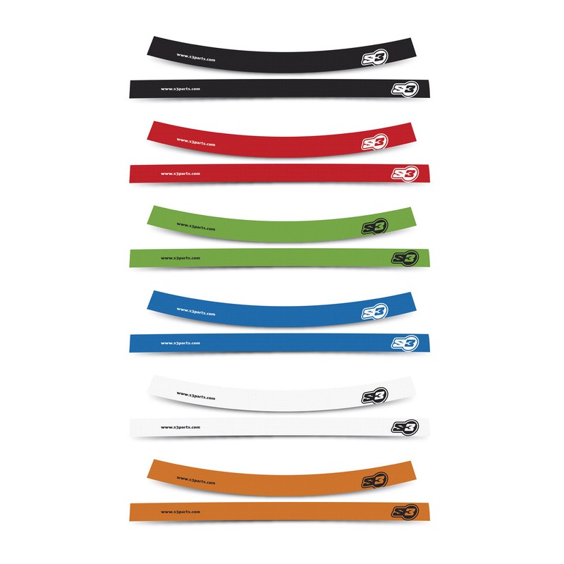 Stickers de jante S3 blanc