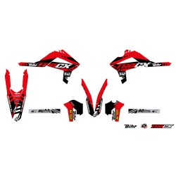 Kit déco KUTVEK Tracx rouge...