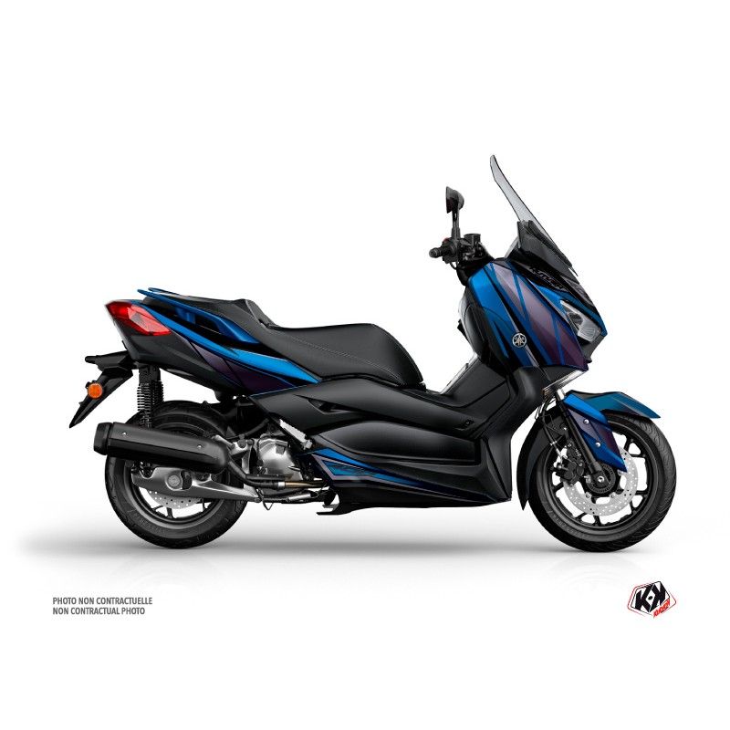 Kit déco KUTVEK Replica bleu/noir Yamaha X-Max 400