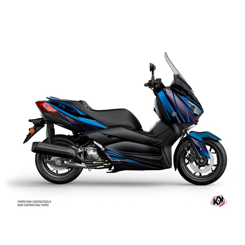 Kit déco KUTVEK Replica bleu/noir Yamaha T-Max 530