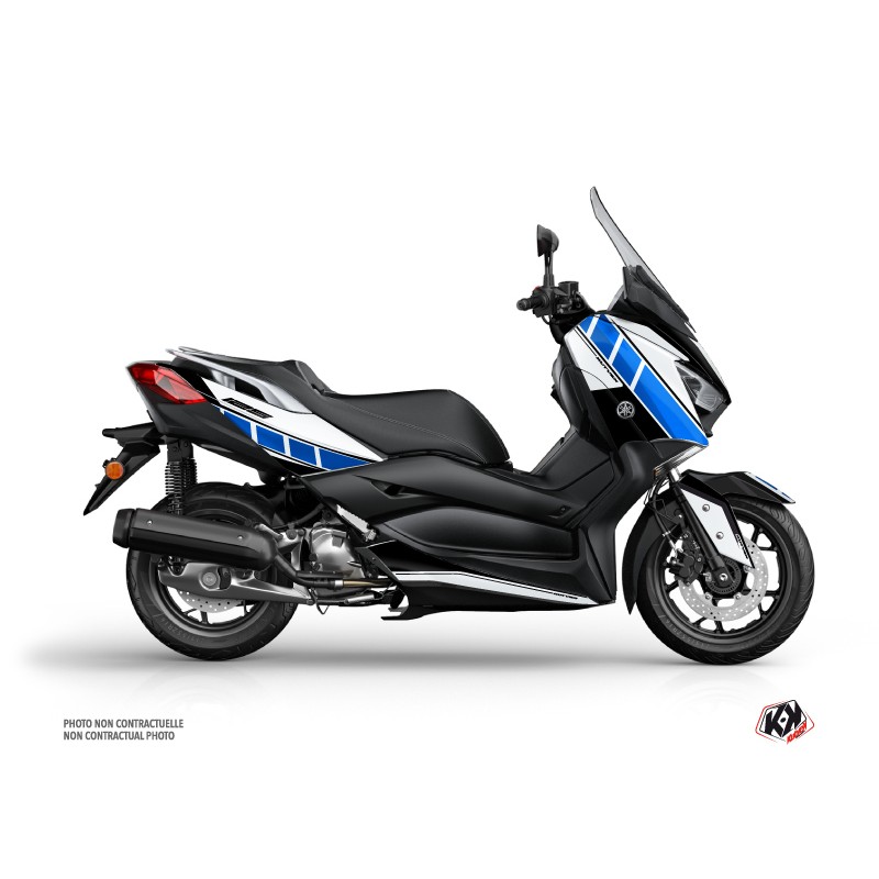 Kit déco KUTVEK Vintage gris/bleu Yamaha X-Max 125