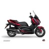 Kit déco KUTVEK Replica rouge/noir Yamaha X-Max 125