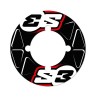 Stickers de couronne S3 41/42/43/44 dents rouge