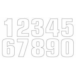 Numéro de course 1 TECNOSEL...