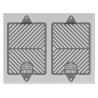 Protection de radiateur R&G RACING inox Triumph Tiger 900