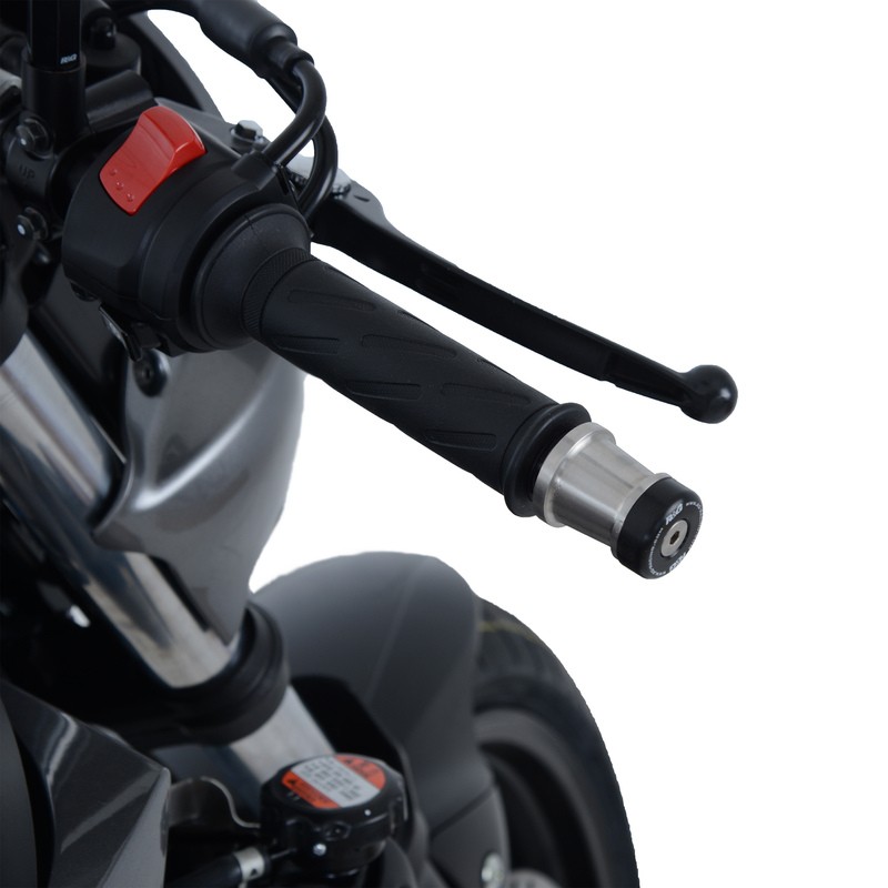 Embouts de guidon R&G RACING noir Suzuki SV650X