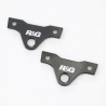 Platines pour sangles R&G RACING noir Honda Africa Twin Adventure Sport