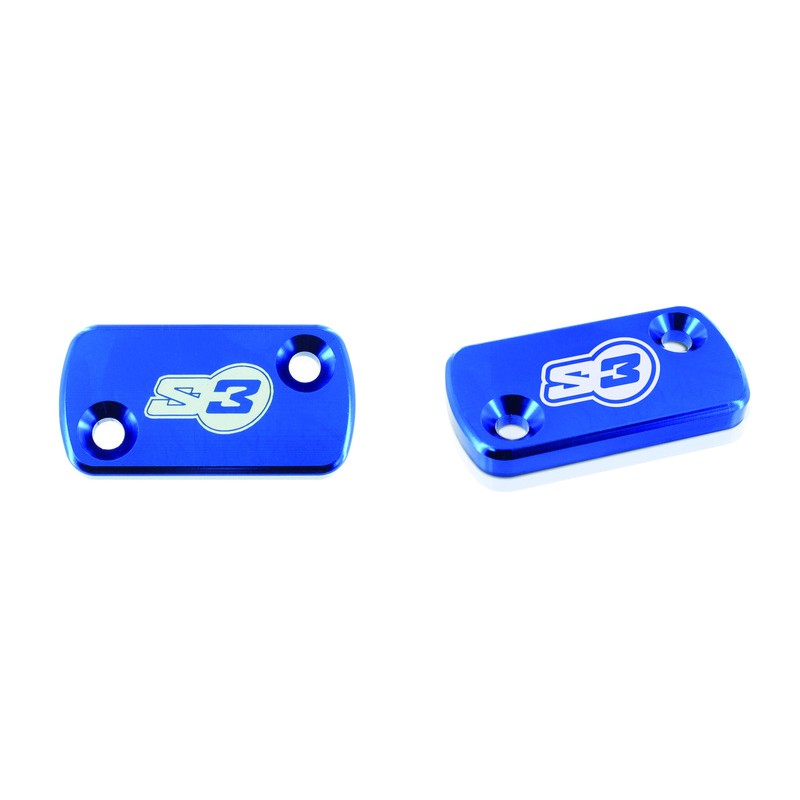 Couvercle de maître-cylindre S3 large bleu AJP
