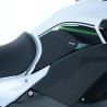 Kit grip de réservoir R&G RACING 4 pièces translucide Kawasaki Versys 1000
