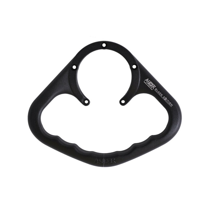 Poignée de réservoir A-SIDER Black Edition 6 vis noir Kawasaki