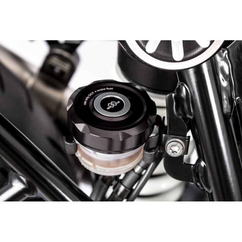 Couvercle fluide frein arrière GILLES TOOLING noir