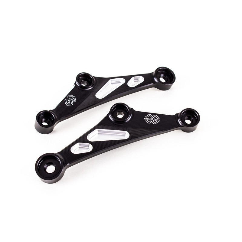 Support moteur GILLES TOOLING noir/argent