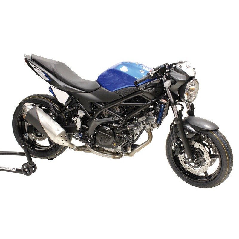 Plaque numéro GILLES TOOLING Race noir Suzuki SV650