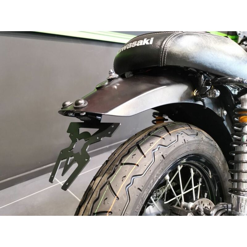 Support de plaque ACCESS DESIGN noir Kawasaki W800
