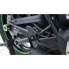 Repose pied R&G RACING Pillion noir Kawasaki 650 Vulcan