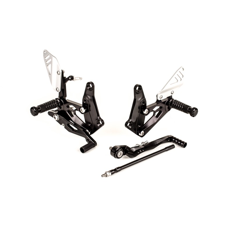 Commandes reculées GILLES TOOLING FXR noir Honda