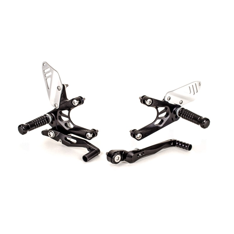 Commandes reculées GILLES TOOLING FXR noir Honda