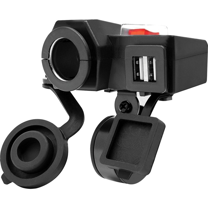 Chargeur 2 en 1 SO EASY RIDER USB Outlet Charger