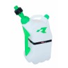 Bidon d'essence RACETECH remplissage rapide 15L translucide/vert