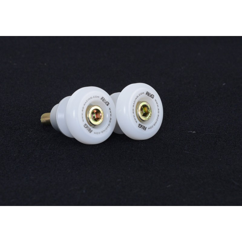 Pion de bras oscillant R&G RACING blanc Kawasaki