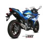 Silencieux MIVV GP Pro titane/casquette inox Suzuki GSX250R
