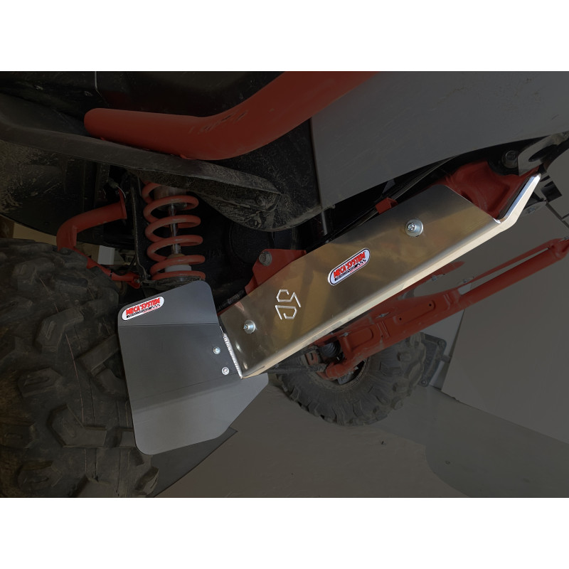 PROTECTIONS DE BRAS SEGWAY AR ALU + BAVETTE PEHD VILLAIN1000 SX10X