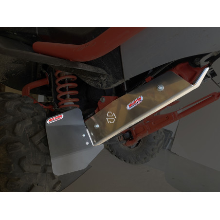 PROTECTIONS DE BRAS SEGWAY AR ALU + BAVETTE PEHD VILLAIN1000 SX10X