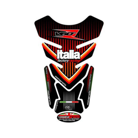 Protection de réservoir Aprilia Italia Rouge 4 pièces