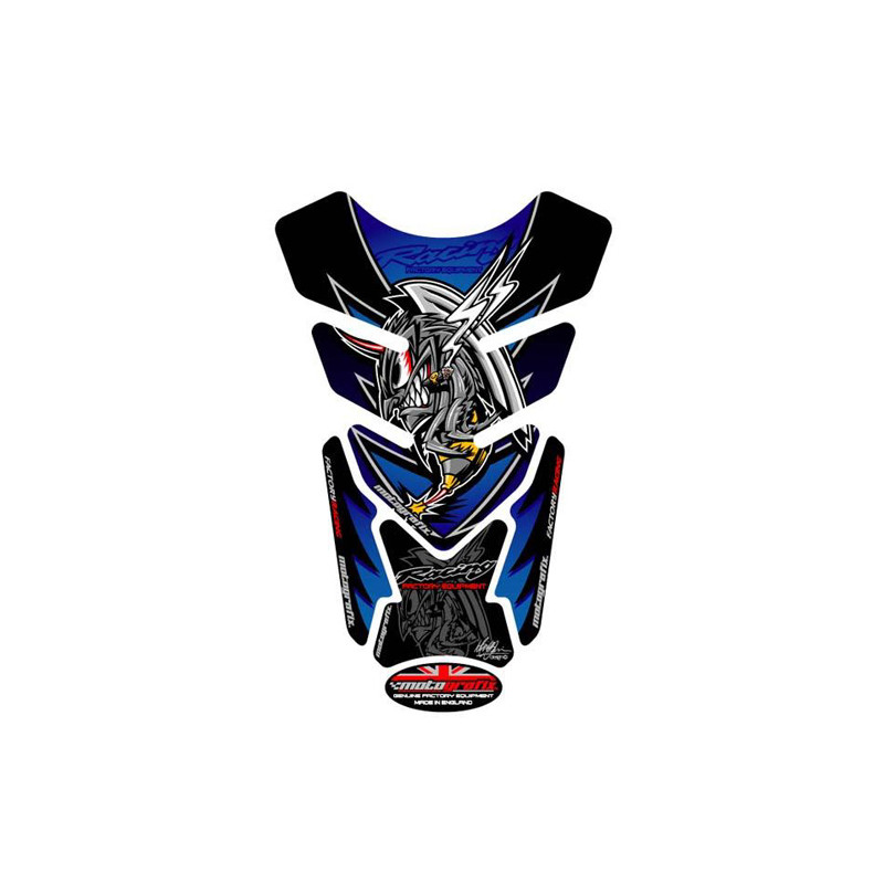 Protection de réservoir Honda 4 pièces Bleu