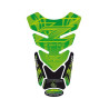 Protection de réservoir Kawasaki 4 pièces Vert