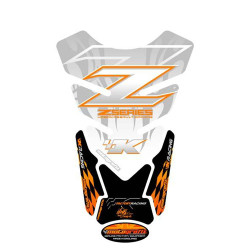 Protection de réservoir Kawasaki 4 pièces Blanc