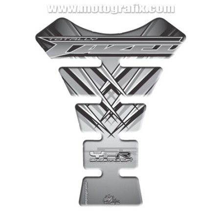 Protection de réservoir Yamaha 1 pièce Gris