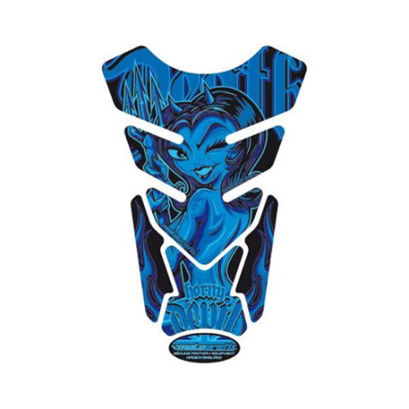 Protection de réservoir Diablesse 4 pièces Bleu