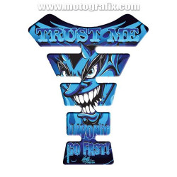 Protection de réservoir Démon 1 pièce Bleu