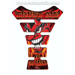 Protection de réservoir Démon 1 pièce Rouge