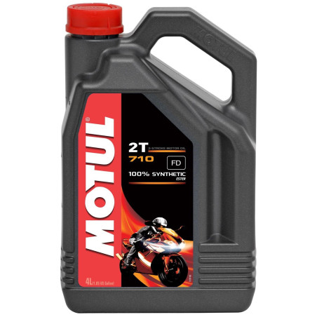 Huile Motul 710 2 Temps 4 Litres