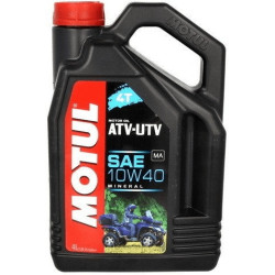 Huile Motul QUAD ATV UTV 10w40 Bidon de 4 Litres