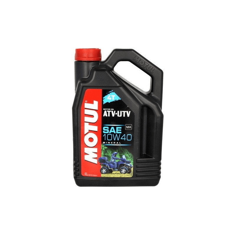 Huile Motul QUAD ATV UTV 10w40 Bidon de 4 Litres