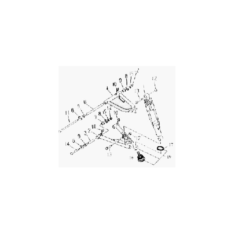 Entretoise de Train AV Supérieure SMC 250/170