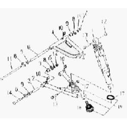 Entretoise de Train AV Inférieure SMC 250/170