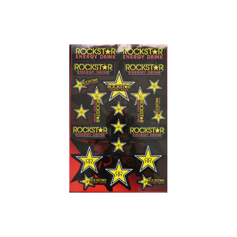 Planche de Stickers ROCKSTAR