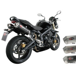 Silencieux Premium Ovale Scorpion 675 Street Triple,R Triumph