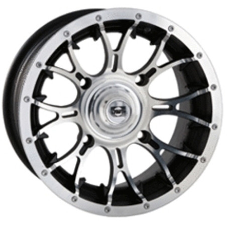 Lot de 2 Jantes Alu Diablo Machined Douglas 14x6 4/115 4+2