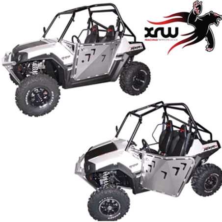 Porte en Métal Alu XRW Drag'on RZR 800/800S/900 XP/570 Polaris