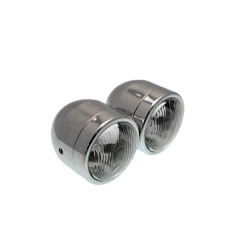 Double Optique Universel Chrome