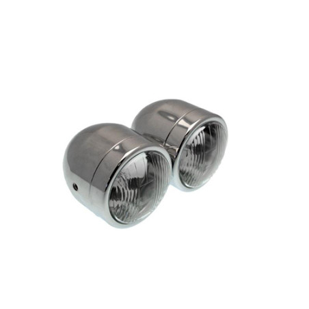Double Optique Universel Chrome