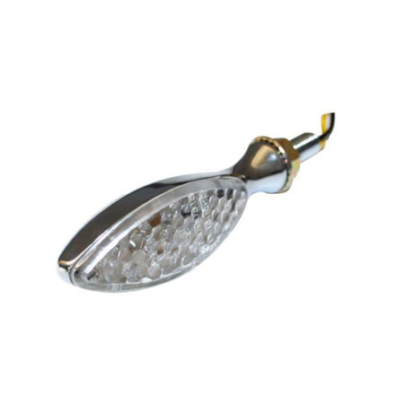 Clignotants Elipse Chrome à Leds