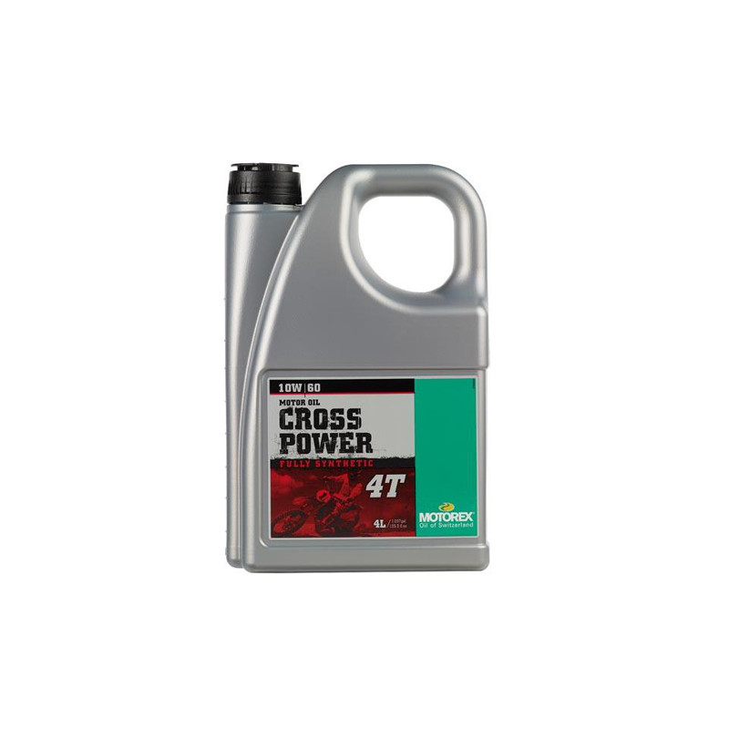 Huile Motorex Cross Power 4T 10w60 Bidon de 4 L