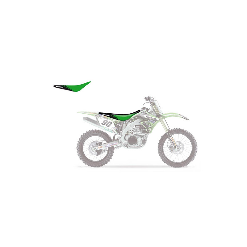 Housse Selle BlackBird Kawasaki Racing Team MX1